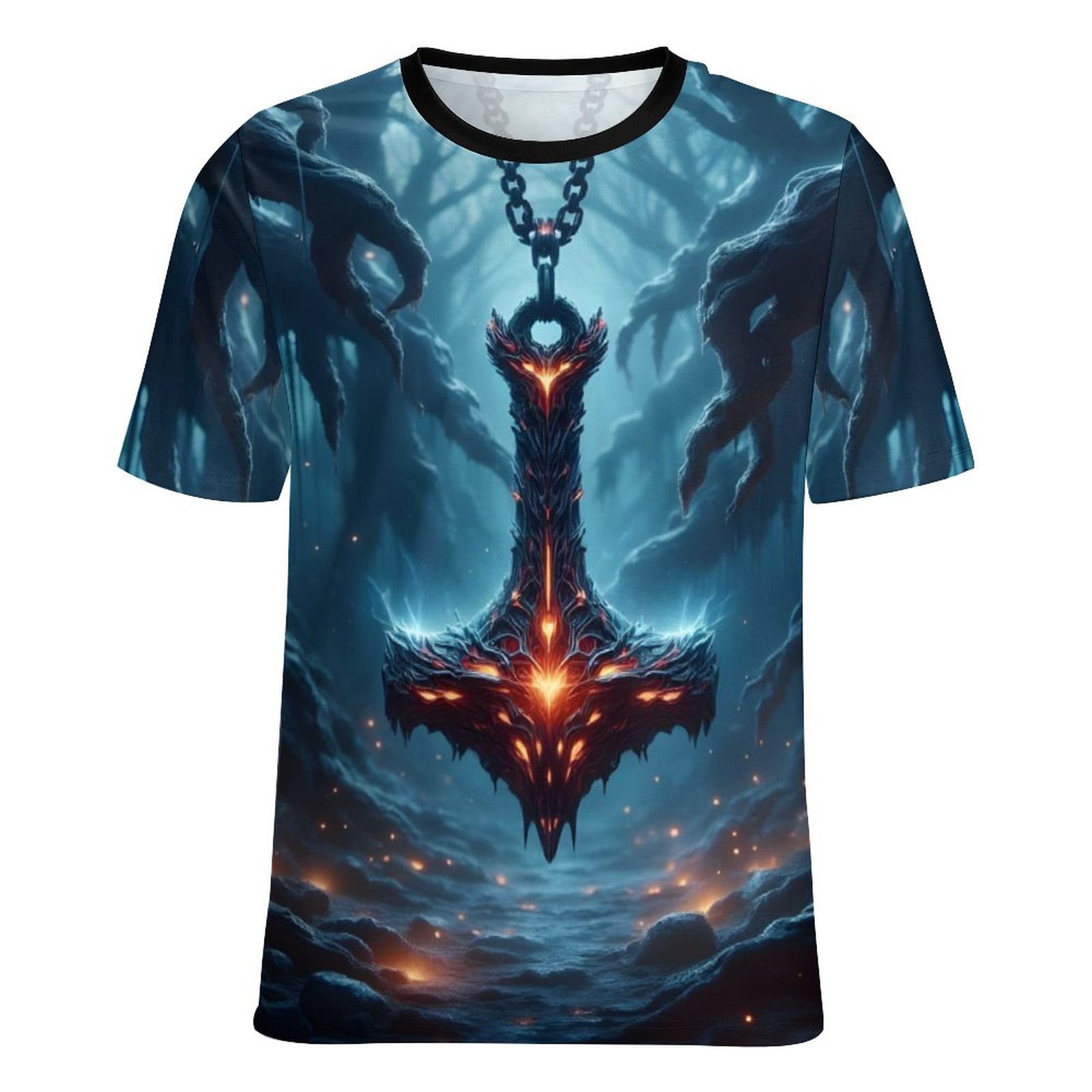 Viking Thors Hammer T-Shirt For Sale by Swaggy Shirts Online Etsy Apparel Store