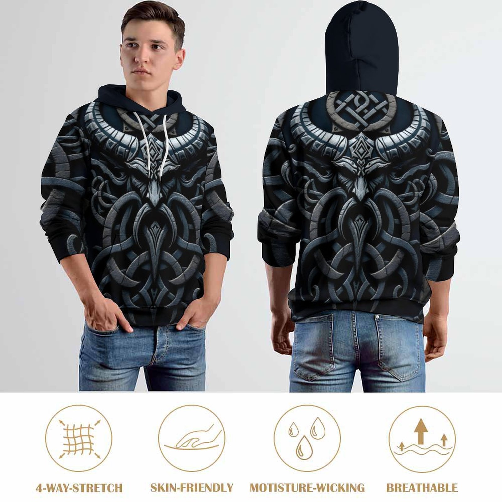 Thor Viking Hoosie - Image 6